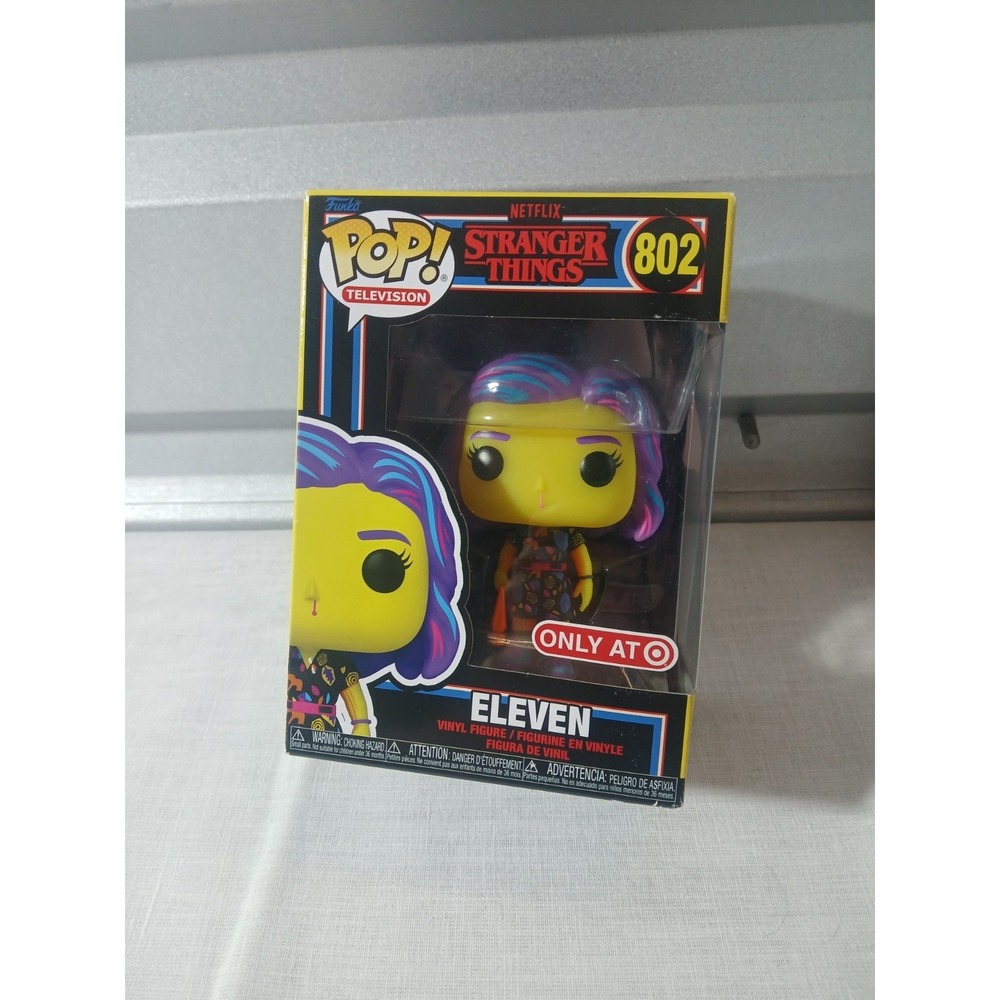 Funko POP! Television #802 Eleven (Blacklight)‎ (Stranger Things) (Target)